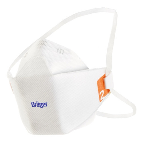 20pz Respirador Desechable Dräger 1920 Ffp2  M/g Color Blanco