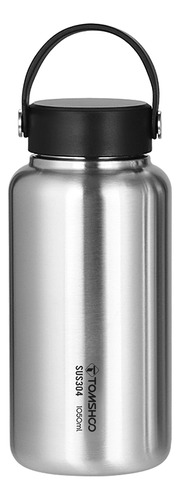 Botella Kettle Stainless Fitness De 1050 Ml Para Acampar Y M