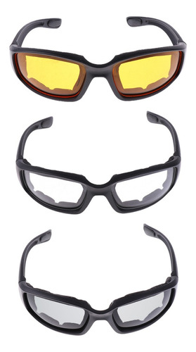 3x Lentes Para Ojos Protector Accesorios De Motocicleta De