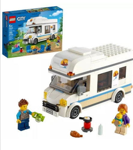 Lego City Holiday Camper Van 60283 190 Piezas