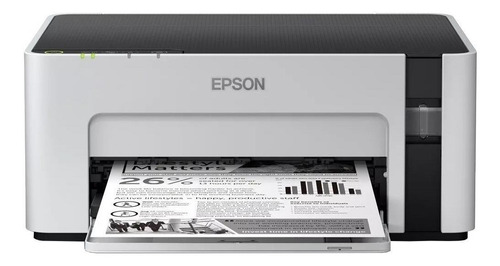 Impresora simple función Epson EcoTank M1120 con wifi blanca y negra 100V/240V