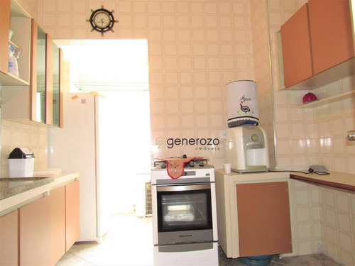 Apartamento À Venda Na Praia Das Astúrias, 02 Dormitórios, Com Sacada E Garagem - Ap0374