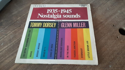 Lp Nostalgia Sounds Tribute To Glenn Miller / Tommy Dorsey