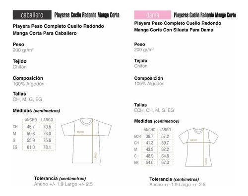 Playera Chetos, 100% Algodón Peso Completo Ml