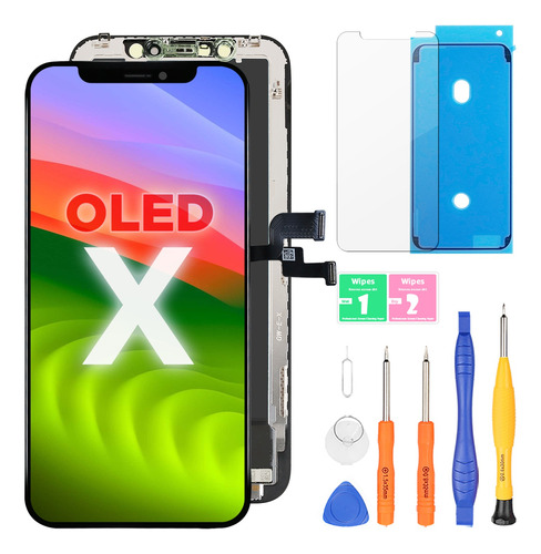 Pantalla Oled Para iPhone X Con Tools Fhd Display