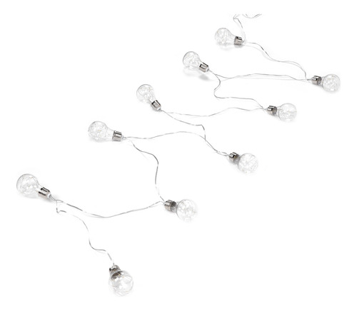 Bombilla Led Strings E27, Cadena De Alambre De Cobre Imperme