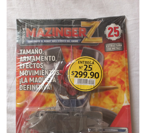 Colección Mazinger Z. Editorial Salvat Fasiculo # 25.