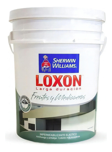 Loxon Ld Frentes Y Medianeras 20 Lt Sherwin Rex Color Tostado