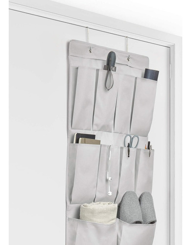 Perchero Organizador Multiusos Para Colgar En Puerta Rayen Color Blanco