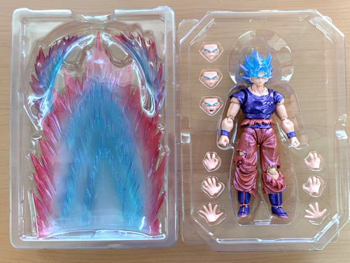 Figura Goku Ssjgb Kaioken - Demoniacal Fit Shf (Usado)