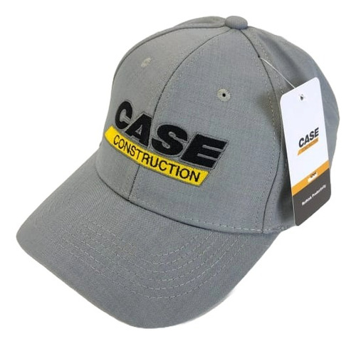 Gorra Case Construction Gris Ajustable Gcas-100gris