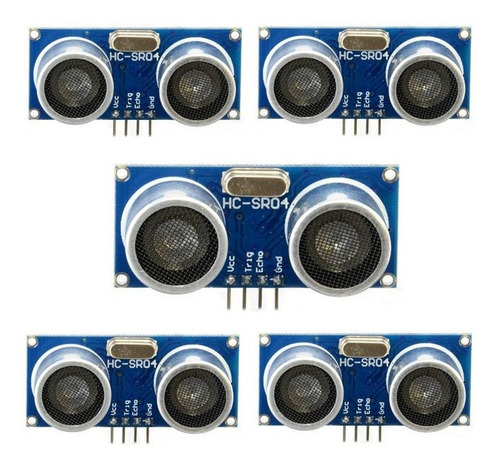 5 Sensores Hc-sr04 Ultrasonido Distancia Arduino Hcsr04 Emn