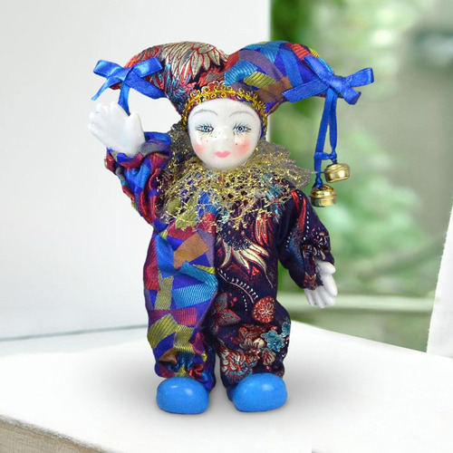 Y Muñeca De De, Muñeca De Bufón, Muñeca De Arlequín,