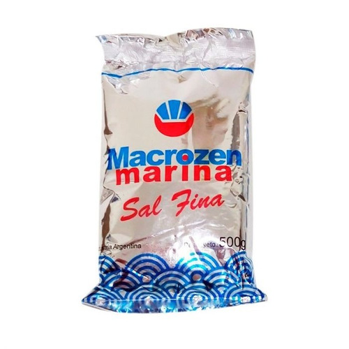 Sal Marina 500 Gr Fina / Gruesa Macrozen 