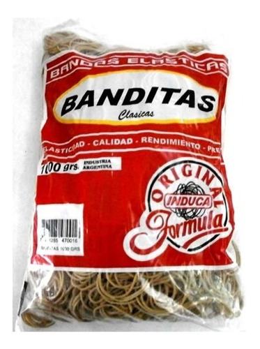 Banditas Bandas Elasticas Gomitas Bolsa X250grs 1ª Calidad