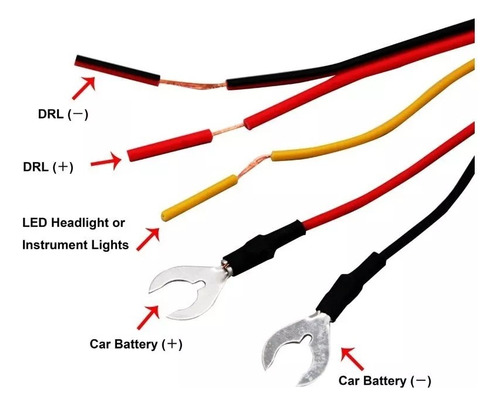 Controlador Drl Para Auto Encendido Luz Led Diurnas 12-18v