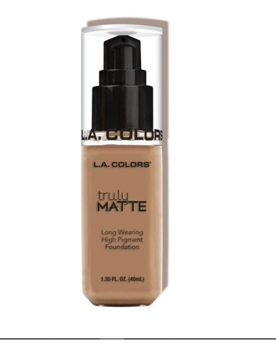 Base de maquillaje líquida L.A. Colors Base líquida Truly Matte - 40mL
