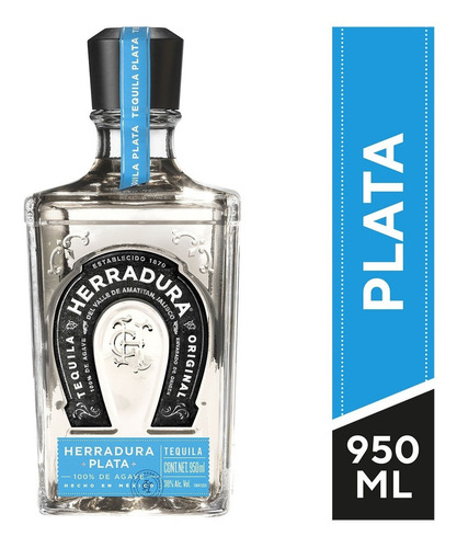 Pack De 2 Tequila Herradura Plata 950ml
