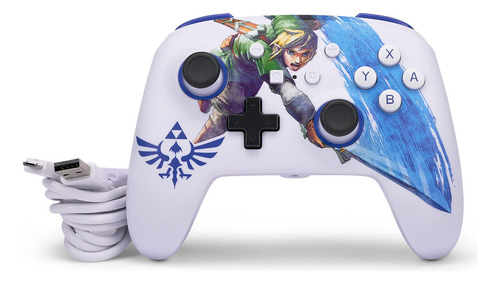 PowerA Controle com Fio Nintendo Switch - Ataque da Espada Mestra