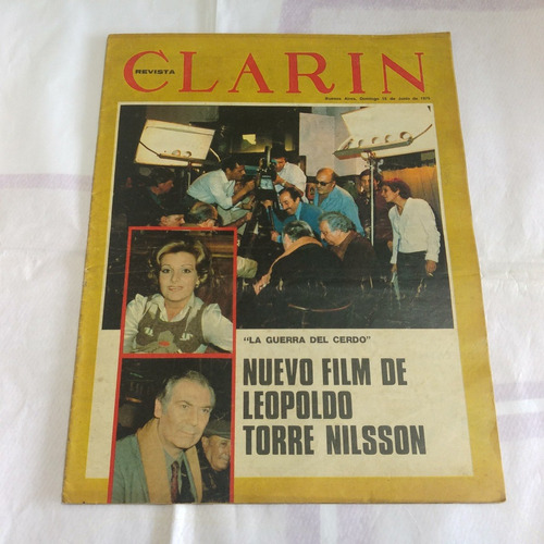 Revista Clarin Glenn Ford Entrevista 