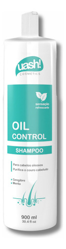 Shampoo Uash Oil Control 900ml - Gengibre E Menta
