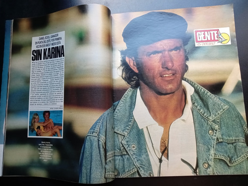 Gente 1231 Sabatini Stewart Scioli Menem Hudson 1989 23/2 E