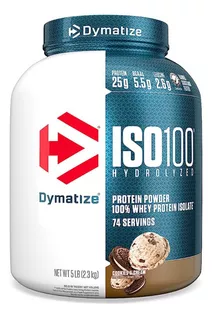 Proteina Iso 100 5 Lbs Dymatize Sabor Cookies