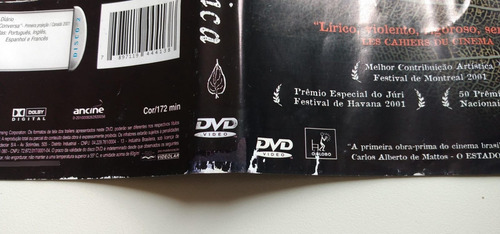 Lavoura Arcaica Dvd Raduan Nassar Selton Mello Raul Cortez (Usado)