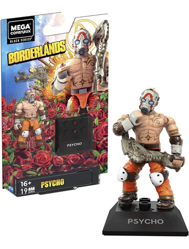 Mega Construx Borderlands Psycho Black Series!!