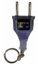 Imagem 3 de 5 de Chaveiro Identificador Voltagem Voltímetro Teste 110v / 220v