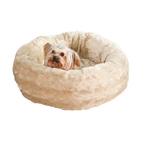 | Calming Pet Bed For Dogs And Cats, Comfortable Anti-a...