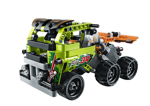 Kit De Lego Technic 42026 Negro Campeón Racer Modelo