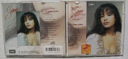 Selena. 12 Super Exitos. Cd Emi 1994