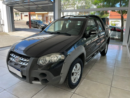 Imagen 8 de 10 de Fiat Strada 2010 1.8 Adventure Cab Ex C/alarma