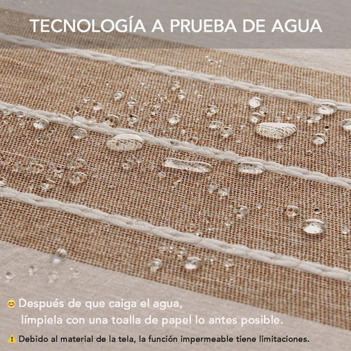 Mantel De Arpillera Bordado Impermeable Redondo Tela De Lino