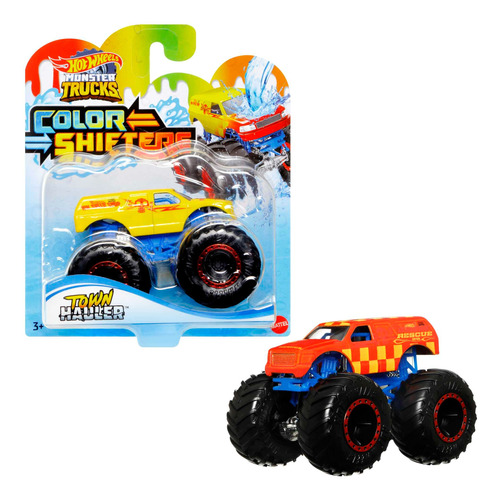 Hot Wheels Monster Trucks 1:64 Monster Truck Color Shifter 