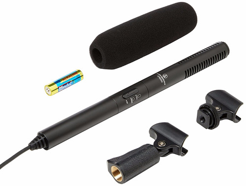 Microfono Shotgun Condensador Atr6550 Audio-technica