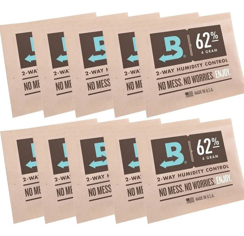 Boveda 8gr 62% Control Humedad Curado Y Conservación Pack 10