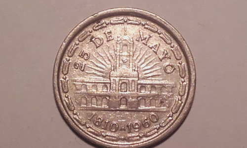 Variante - 1 Peso 1960 - Girada 45º