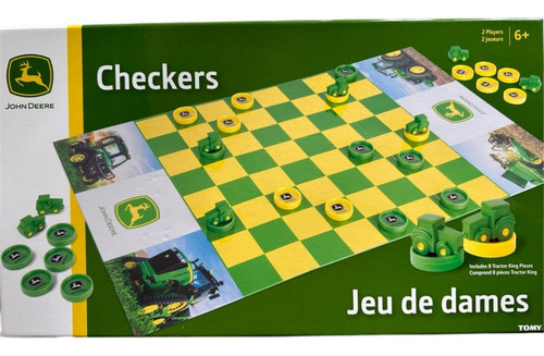 Juego De Fichas Checkers John Deere