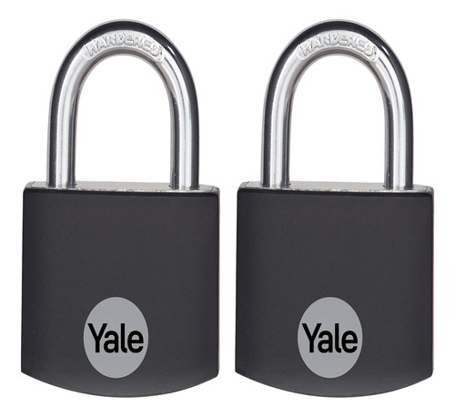 Yale Candado Pequeño Aluminio Cubierto 3 Llave Similar 2