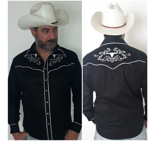 camisa country hombre
