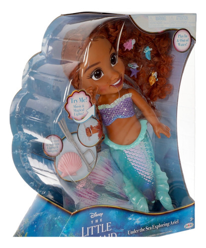 Muñeca Ariel La Sirenita Explora Bajo El Mar