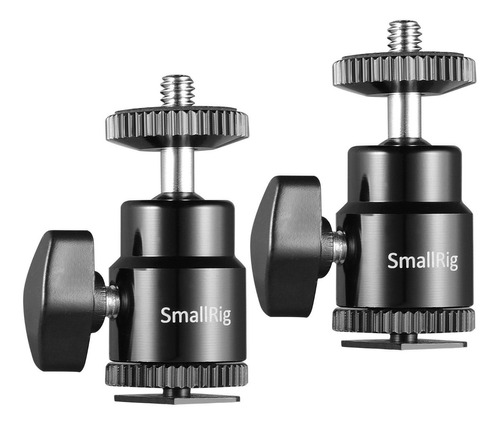 Smallrig 2059 Pack X 2  1/4 Camera Hot Shoe Mount With Ad...