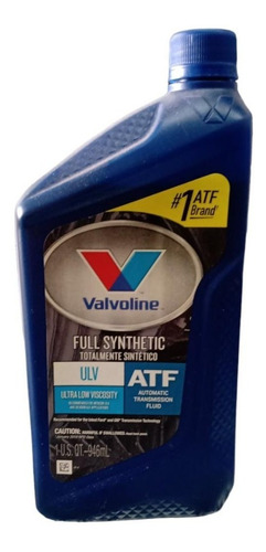 Aceite Valvoline Caja Automatica Ulv Full Synthetic X 946ml