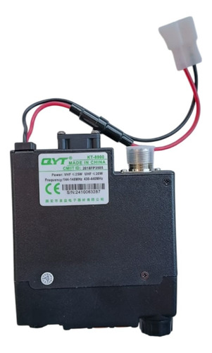 7 Rádio Base Comunicador 20km Qyt8900 Uhf Vhf 200 Canal 25w