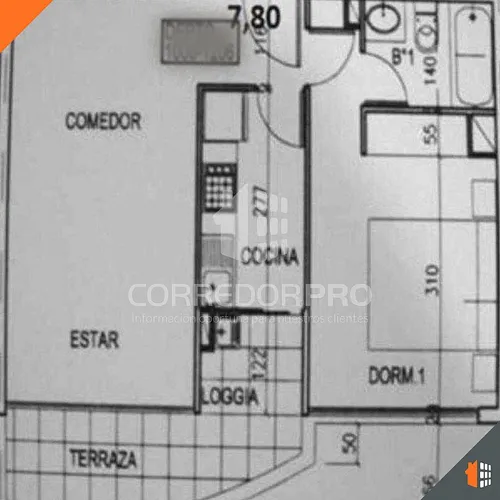 Departamento Con 1d + 1b + Terraza, Estacionamiento Y Bodega
