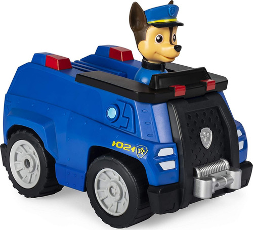 Paw Patrol, Coche De Chase Control Remoto Con 2 Direcciones Azul Chase