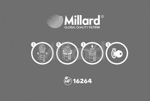 Filtro De Gasolina Millard Mf-16264 Chevrolet D Max Club Mu