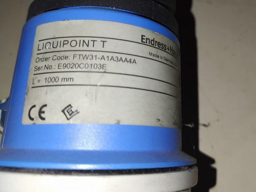 Sensor Detector De Nivel Endress+hauser Ftw31
